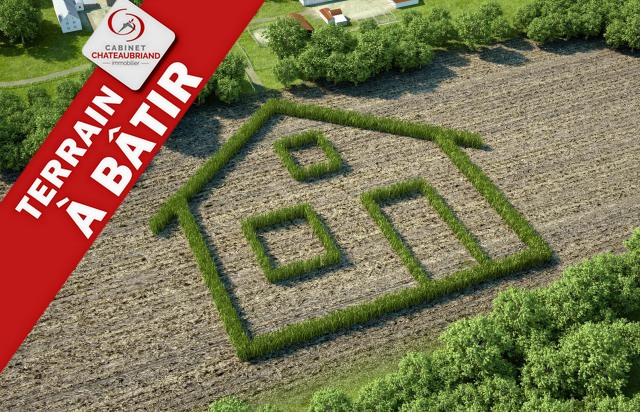 Terrain constructible à vendre La Boussac 832m2 Terrain constructible à vendre La Boussac 832m2