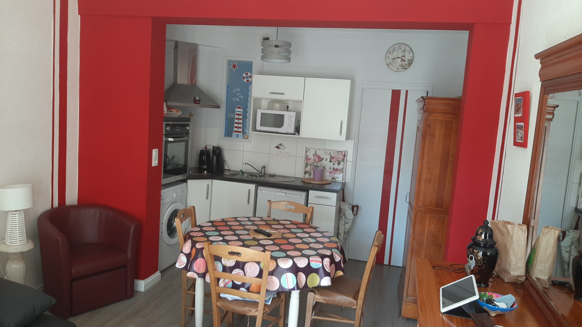 Appartement T2 meublé- Saint Malo - Secteur Gare de 32.69 m2 Appartement T2 meublé- Saint Malo - Secteur Gare de 32.69 m2
