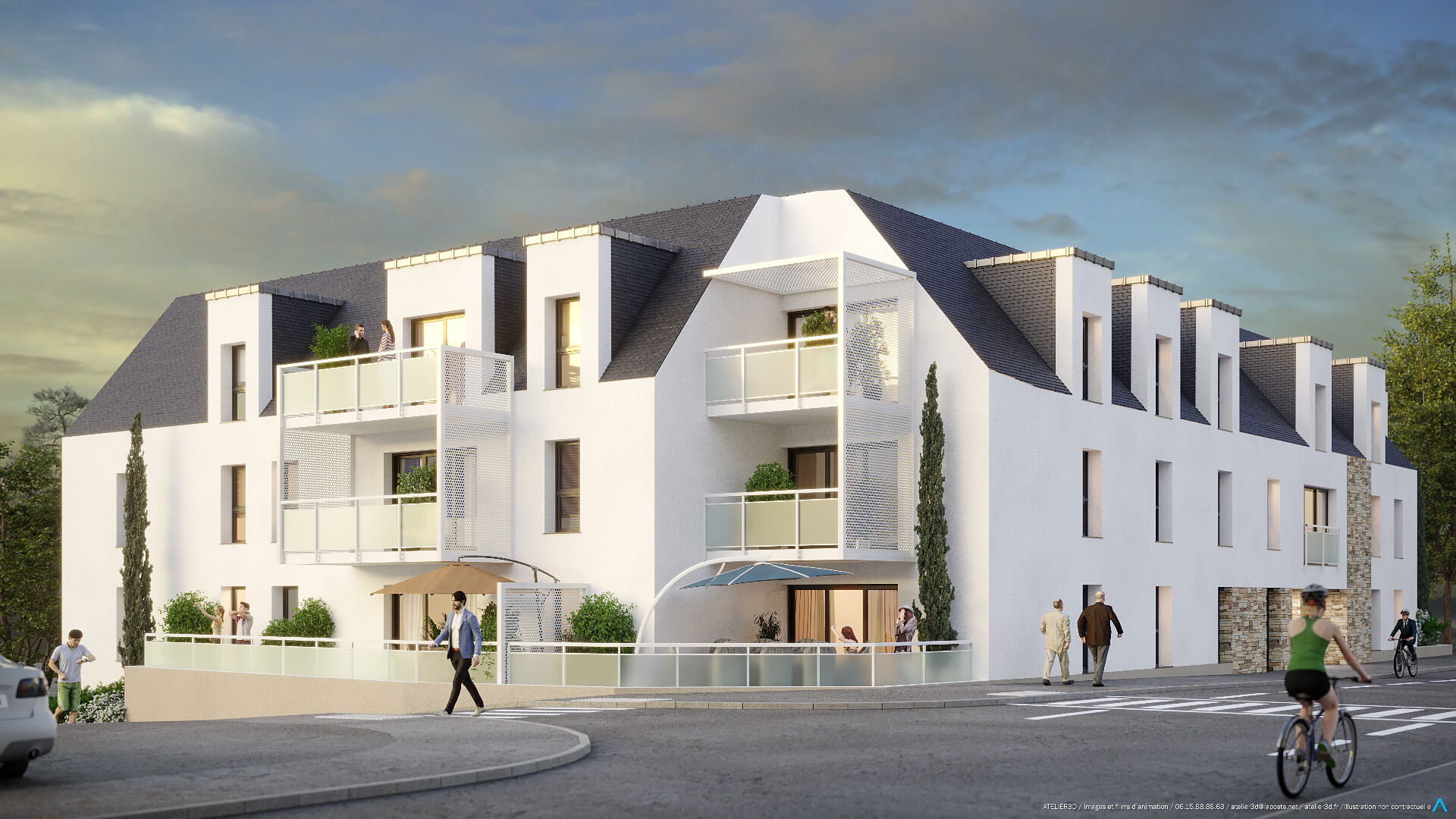 MUZILLAC - Appartement T3 neuf de 63.49 m2 MUZILLAC - Appartement T3 neuf de 63.49 m2