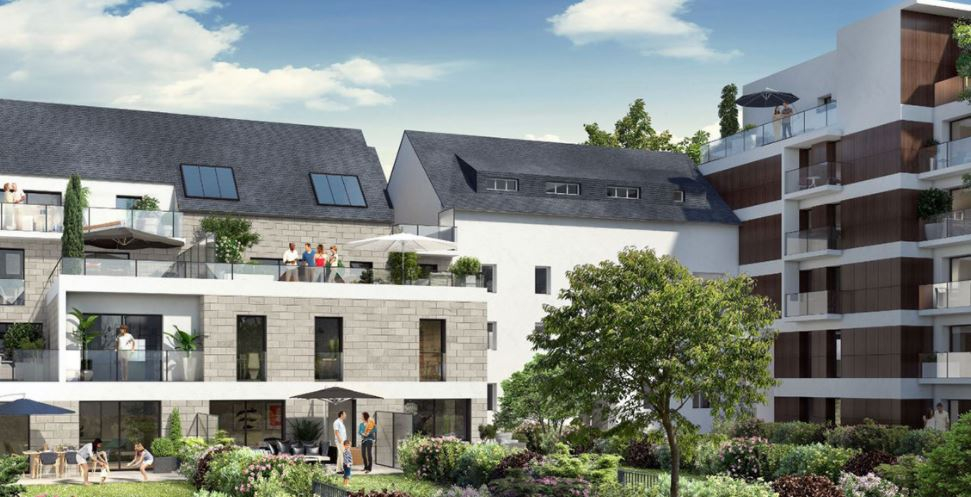 RENNES SAINTE THERESE - Appartement T3 de 57.83 m² avec terrasse et jardin RENNES SAINTE THERESE - Appartement T3 de 57.83 m² avec terrasse et jardin