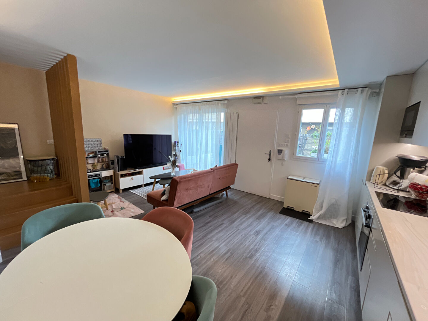 Photo !! DUPLEX REZ-DE-JARDIN - 3 PIECES +TERRASSE + PARKING image 3/6