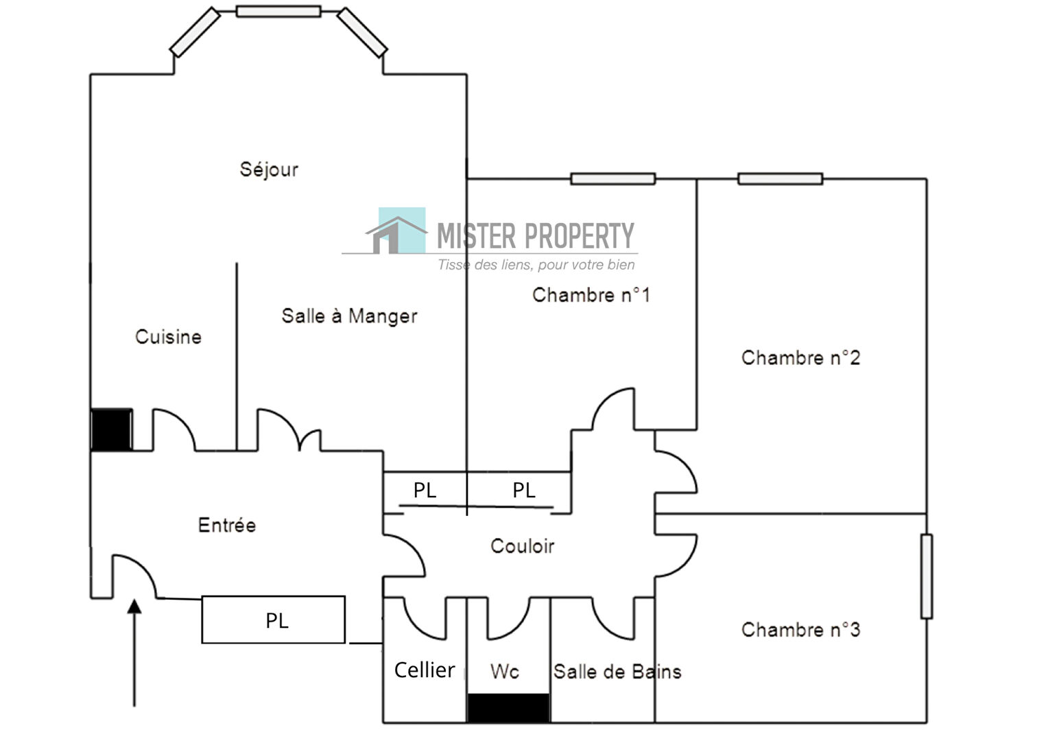 Photo Charme et fonctionnalité pour ce 5 pièces lumineux avec box en sous-sol image 5/6