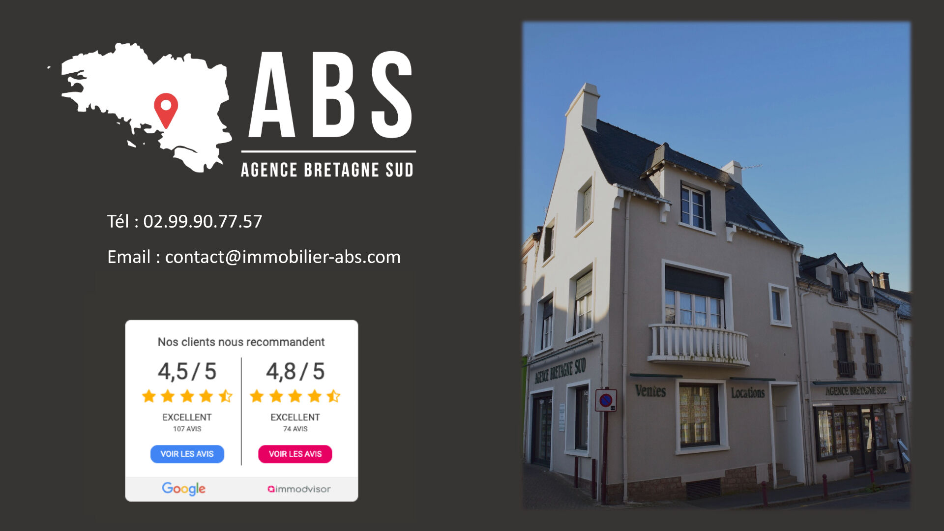 
Local commercial Nivillac 180 m2
