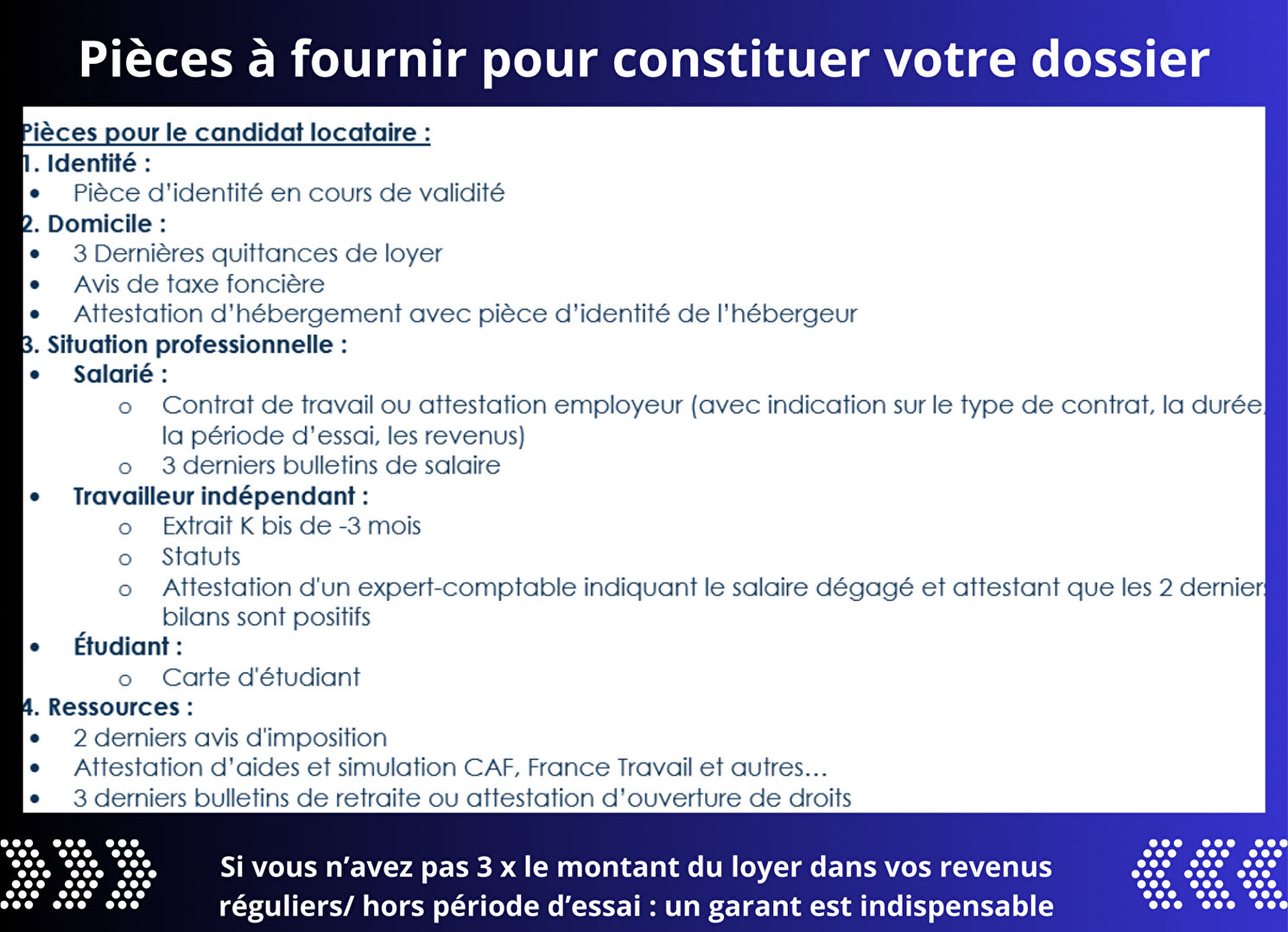 
Studio meublé septembre à juin
