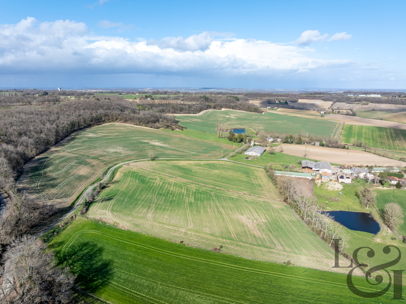 Terres agricoles à Vendre en périphérie de Villeneuve sur lot