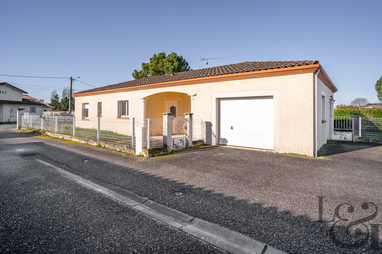 A vendre maison de plain-pied 3 chambres
