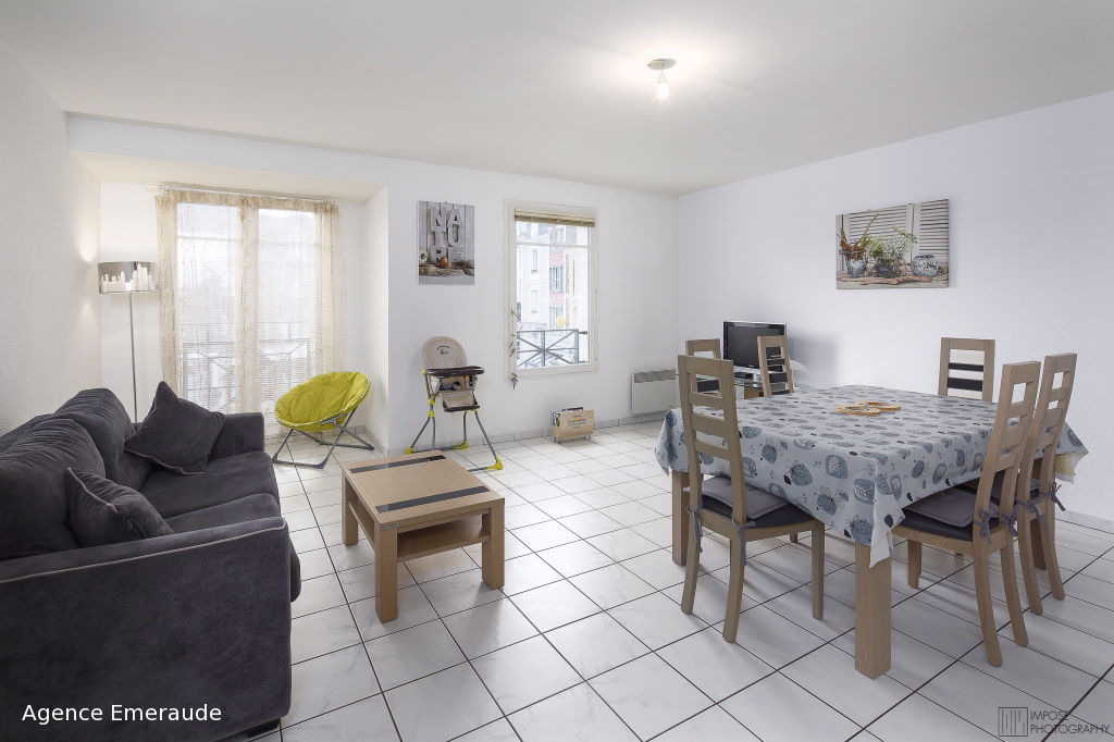 Photo LOCATION SAISONNIERE Hyper centre de Dinard Appartement 3 pièces  ascenseur balcon sud image 1/6