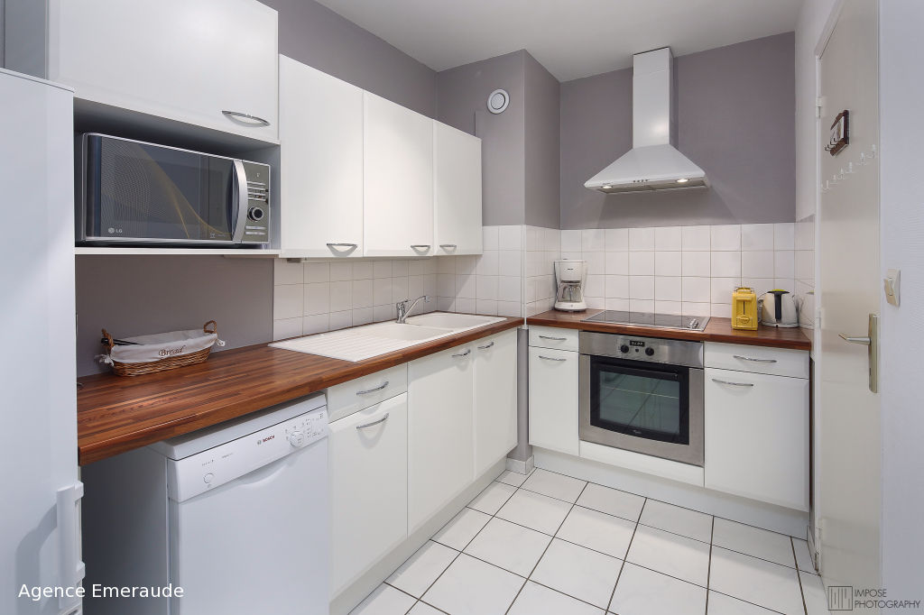 Photo LOCATION SAISONNIERE Hyper centre de Dinard Appartement 3 pièces  ascenseur balcon sud image 3/6