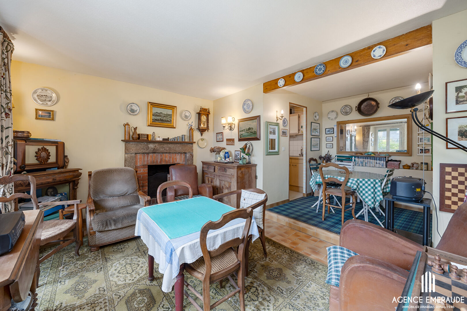 À vendre : Appartement 3 pièces avec vue sur mer à DINARD terrasse garage