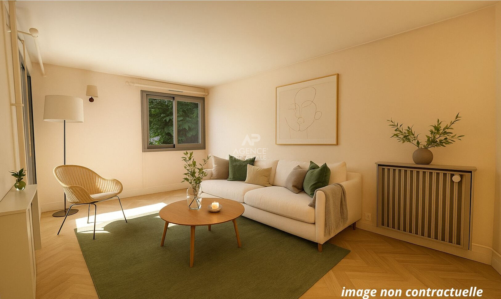 CHAVILLE - Marivel -  Appartement 2 pièces avec balcon