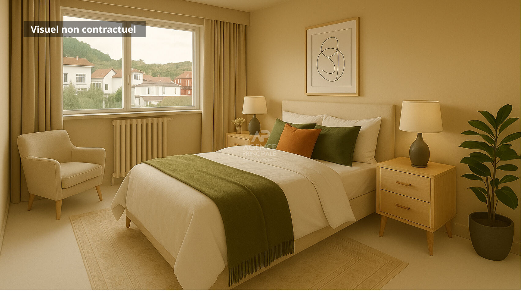 Photo Chaville - Dernier étage pour ce 4 pièces traversant avec balcon image 4/5