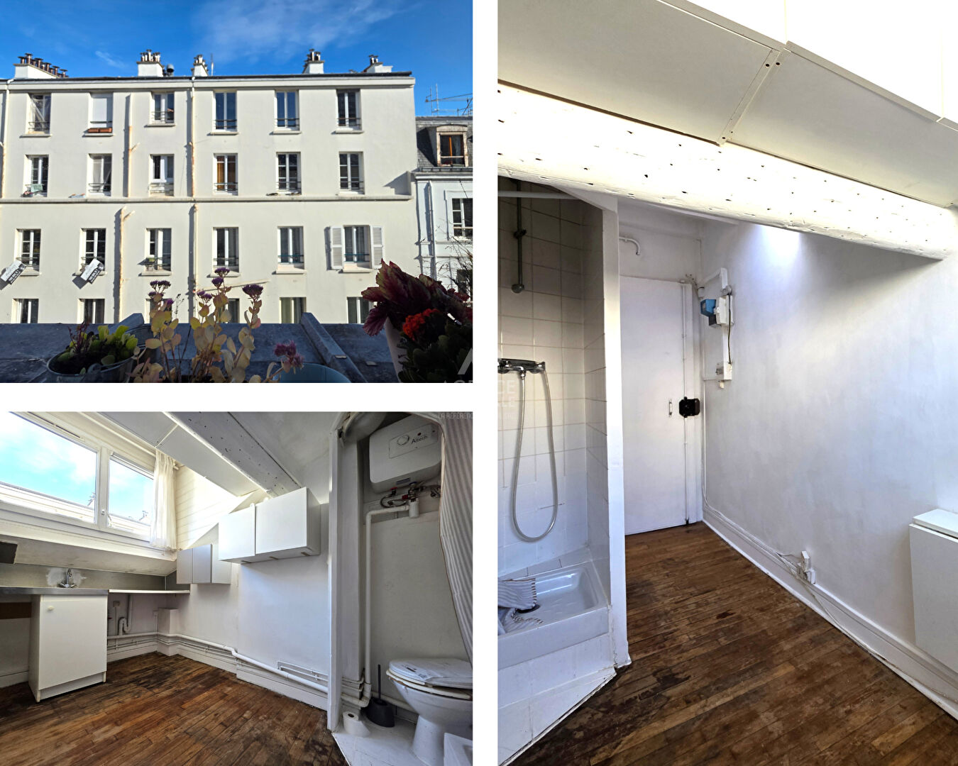 PARIS 18EME - DERNIER ETAGE - MONTMARTRE