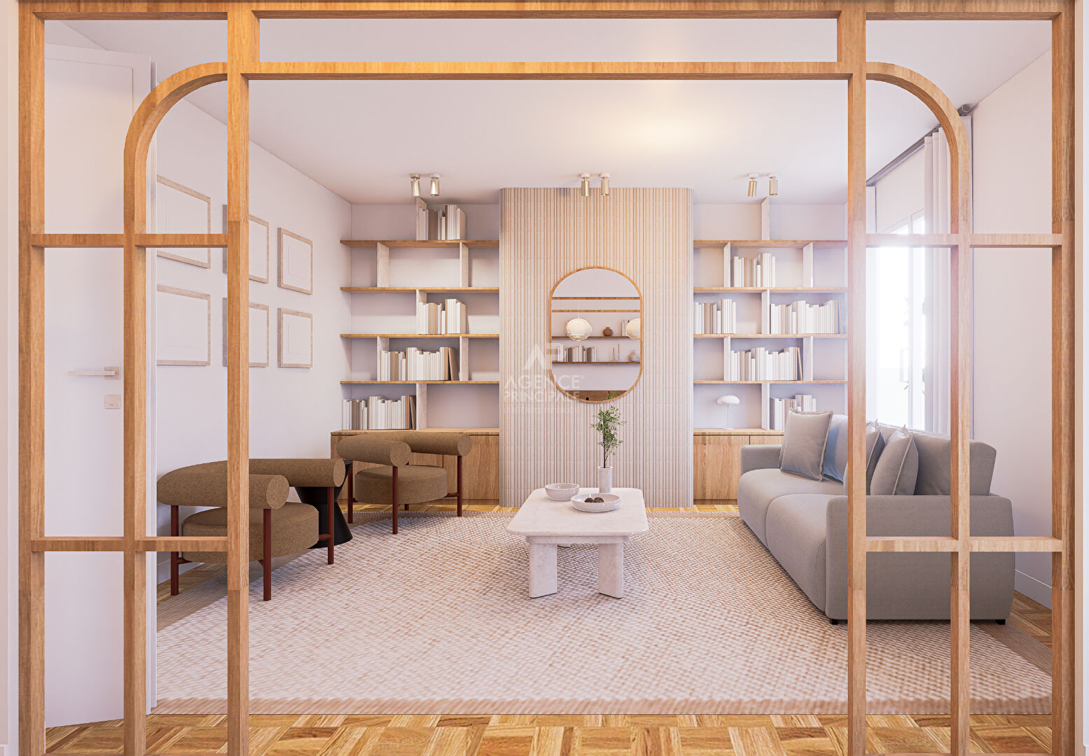 Versailles Avenue de Paris Appartement 6 pièces 131.79 m²  carrez  avec  ascenseur, cave et parking en sous-sol