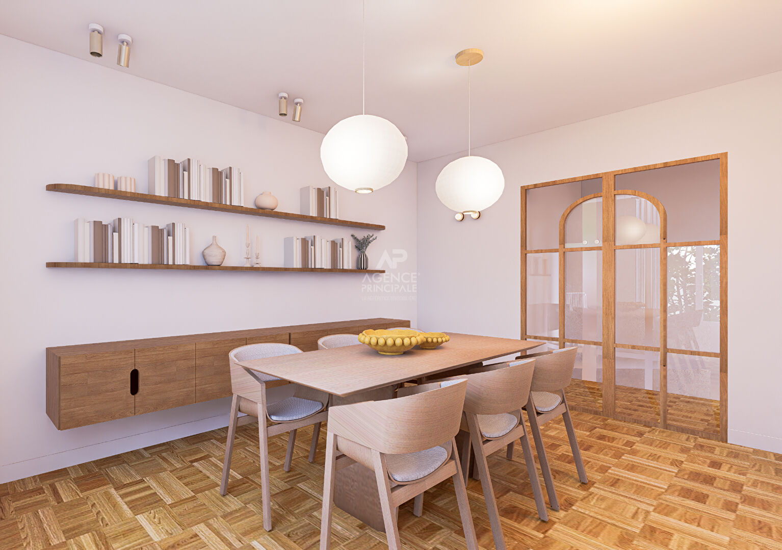 Photo Versailles Avenue de Paris Appartement 6 pièces 131.79 m²  carrez  avec  ascenseur, cave et parking en sous-sol image 2/6