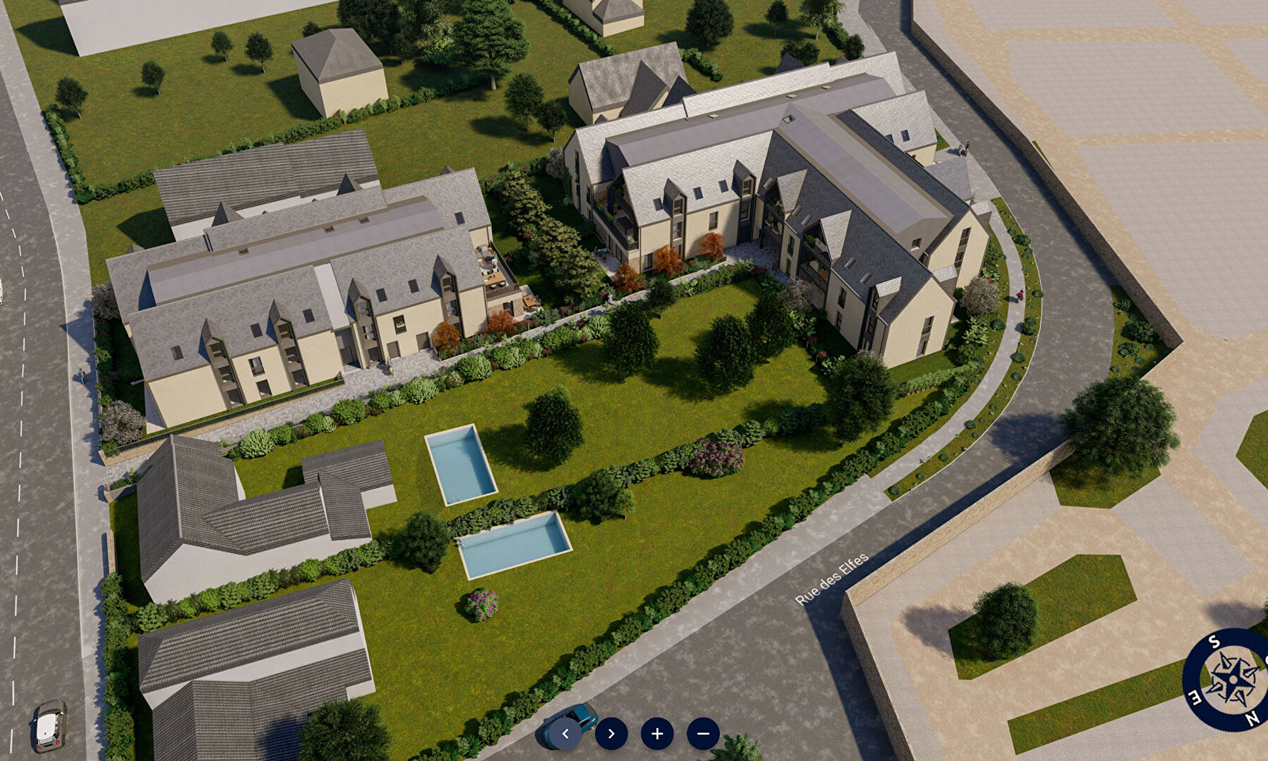 A VENDRE - APPARTEMENT T3 - PROCHE DE LA PLAGE DU PRIEURE - TERRASSE  - DINARD