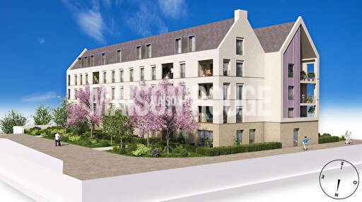 A VENDRE - APPARTEMENT T5 - PRESTIGE - BORD DE MER- TERRASSE - ST MALO