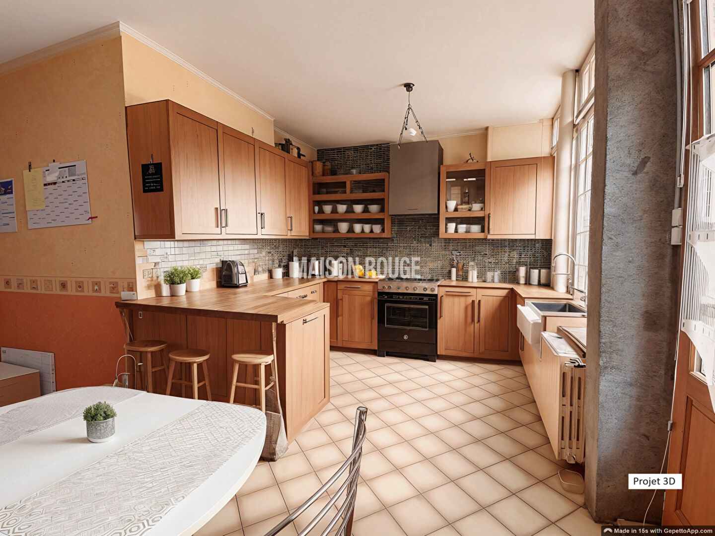 Photo BAZOUGES-LA-PEROUSE - MAISON EN PIERRE CENTRE BOURG image 2/6