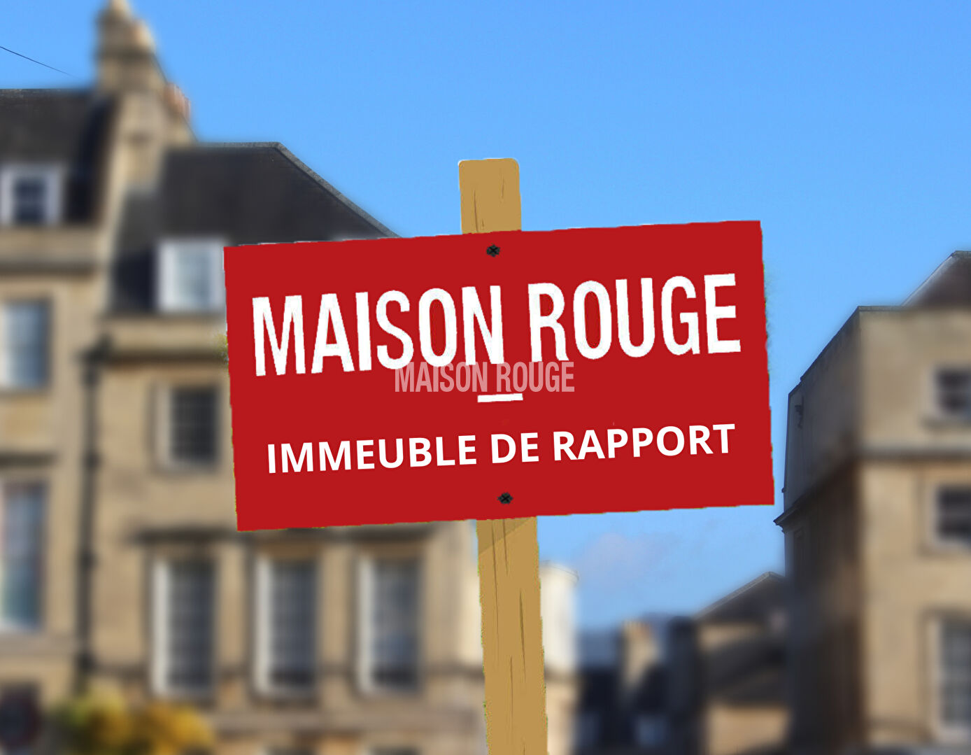 Immeuble de 300 m2 environ en excellent état avec appartements fonctionnels Centre-Ville de Fougères