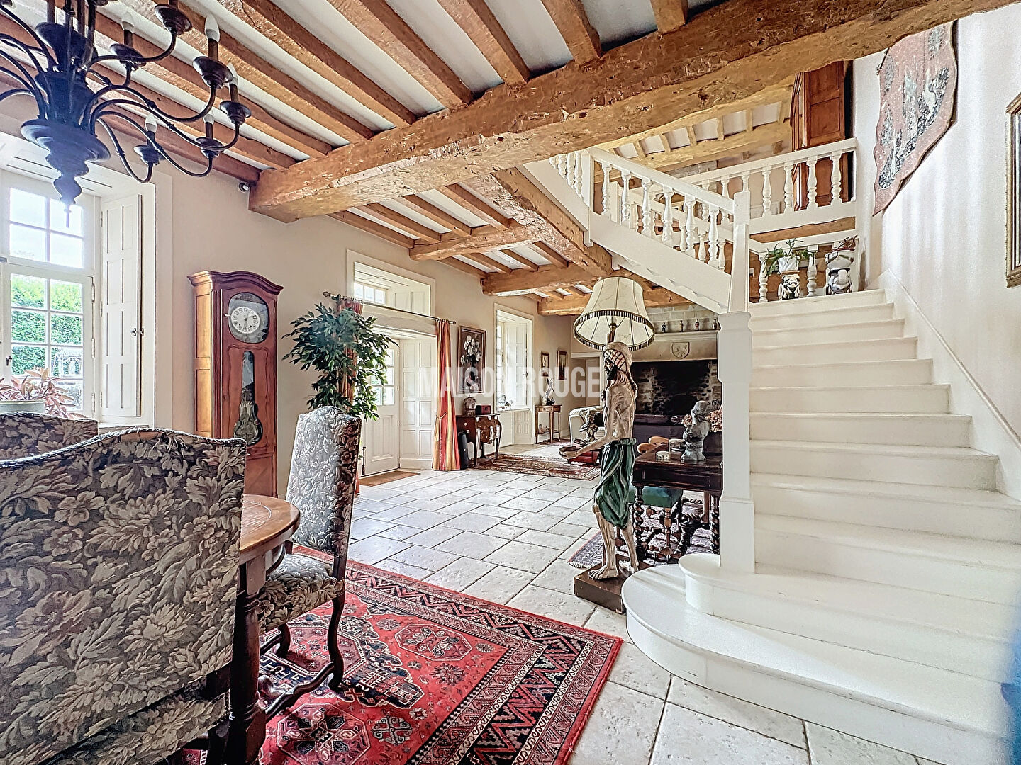 Photo Manoir 17ème -13 pièces - 365 m² sur parc  de 6307 m² image 5/6