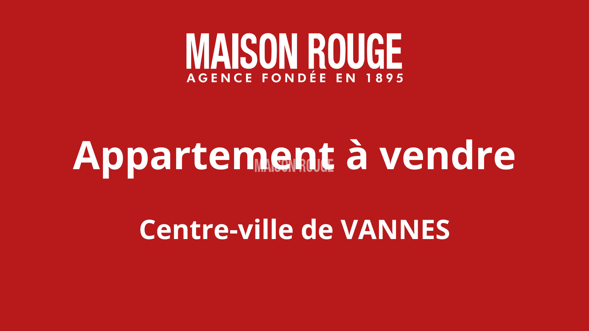 Agence immobilière de Agence de la Maison Rouge - Vannes