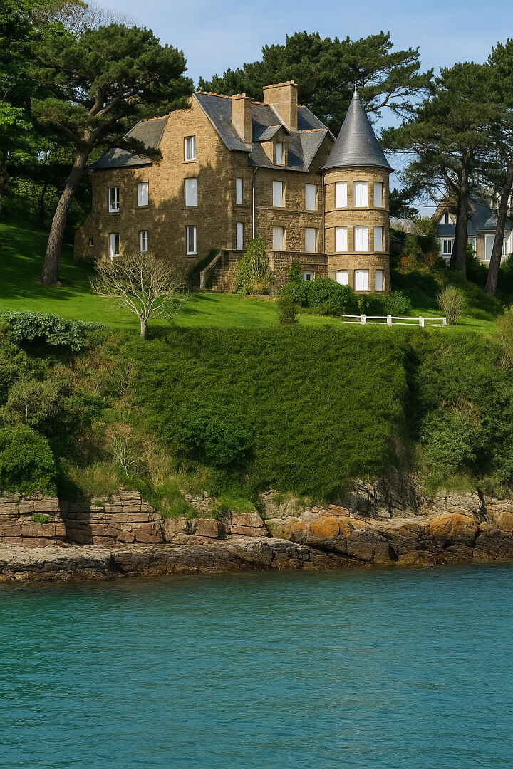 Photo Villa Face à la Mer : L'Élégance d'une Demeure Bretonne d'Exception image 5/6