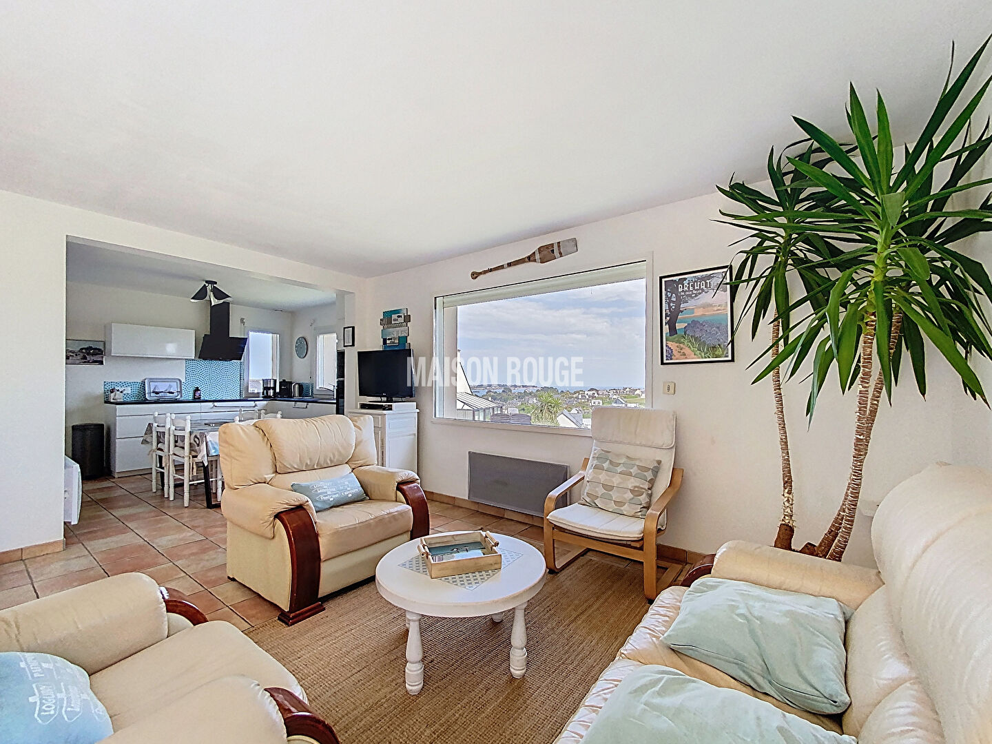 Photo PLOUBAZLANEC Maison Pièce à vivre avec VUE MER image 4/6