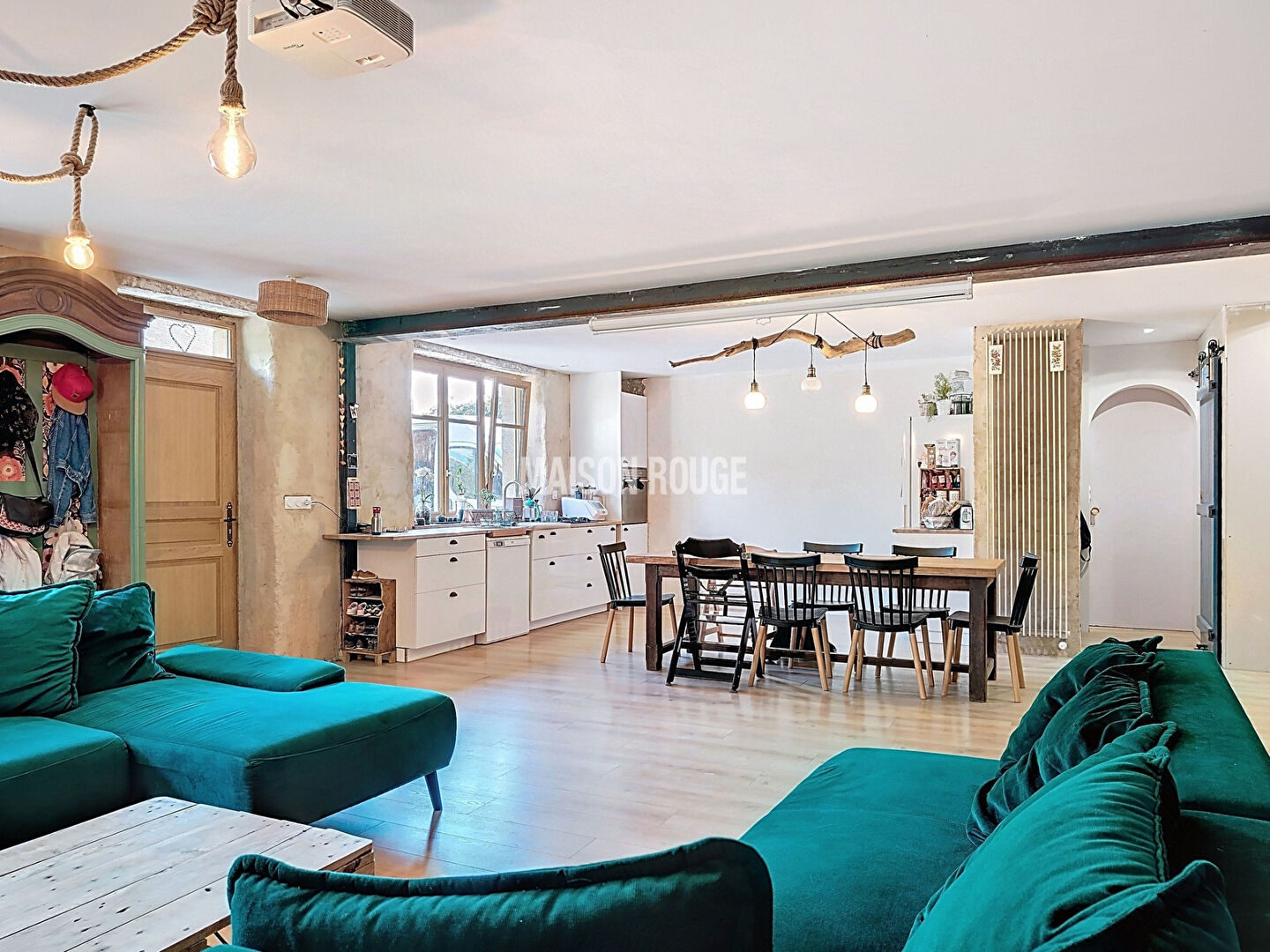 Photo Corps de ferme rénové 6 pièces 4 ch 142 m² terrain 2400 m² Proche Combourg image 3/6