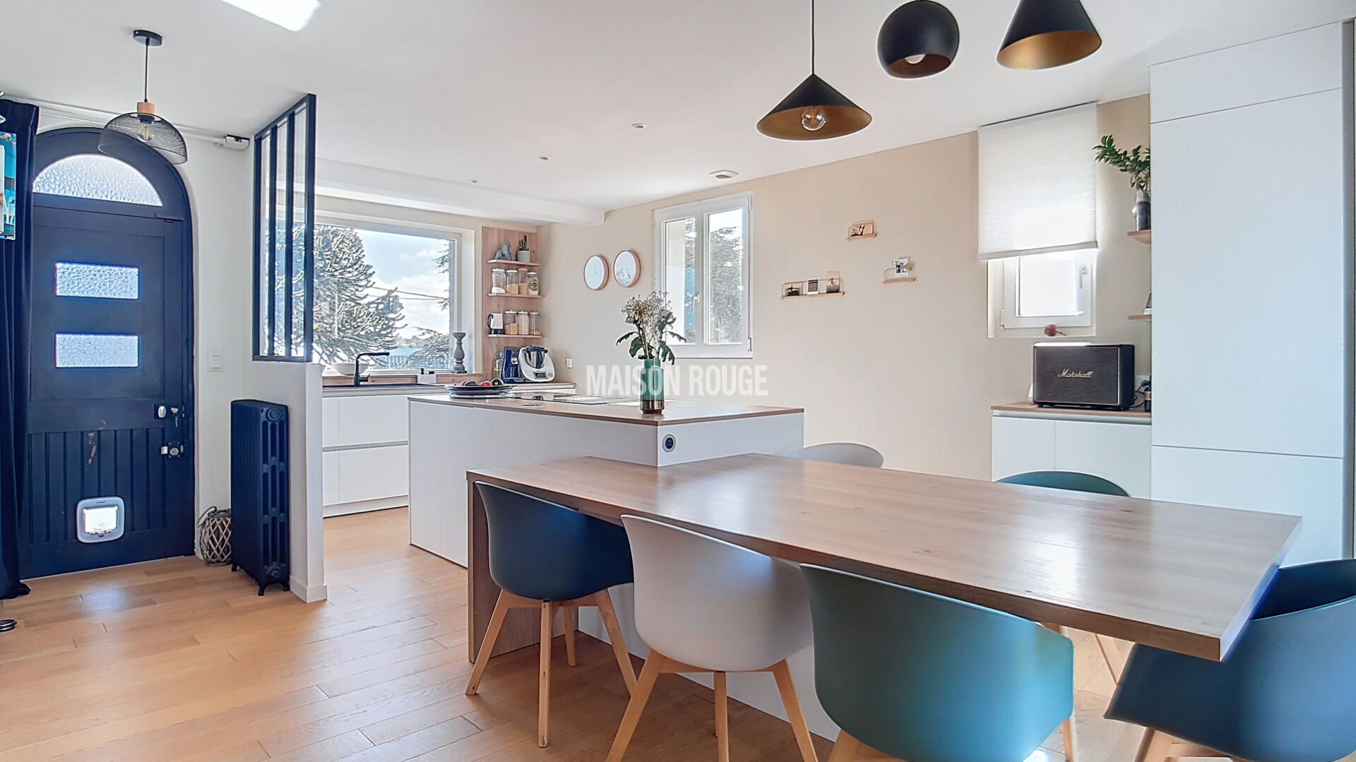 Maison de ville rénovée avec jardin au calme