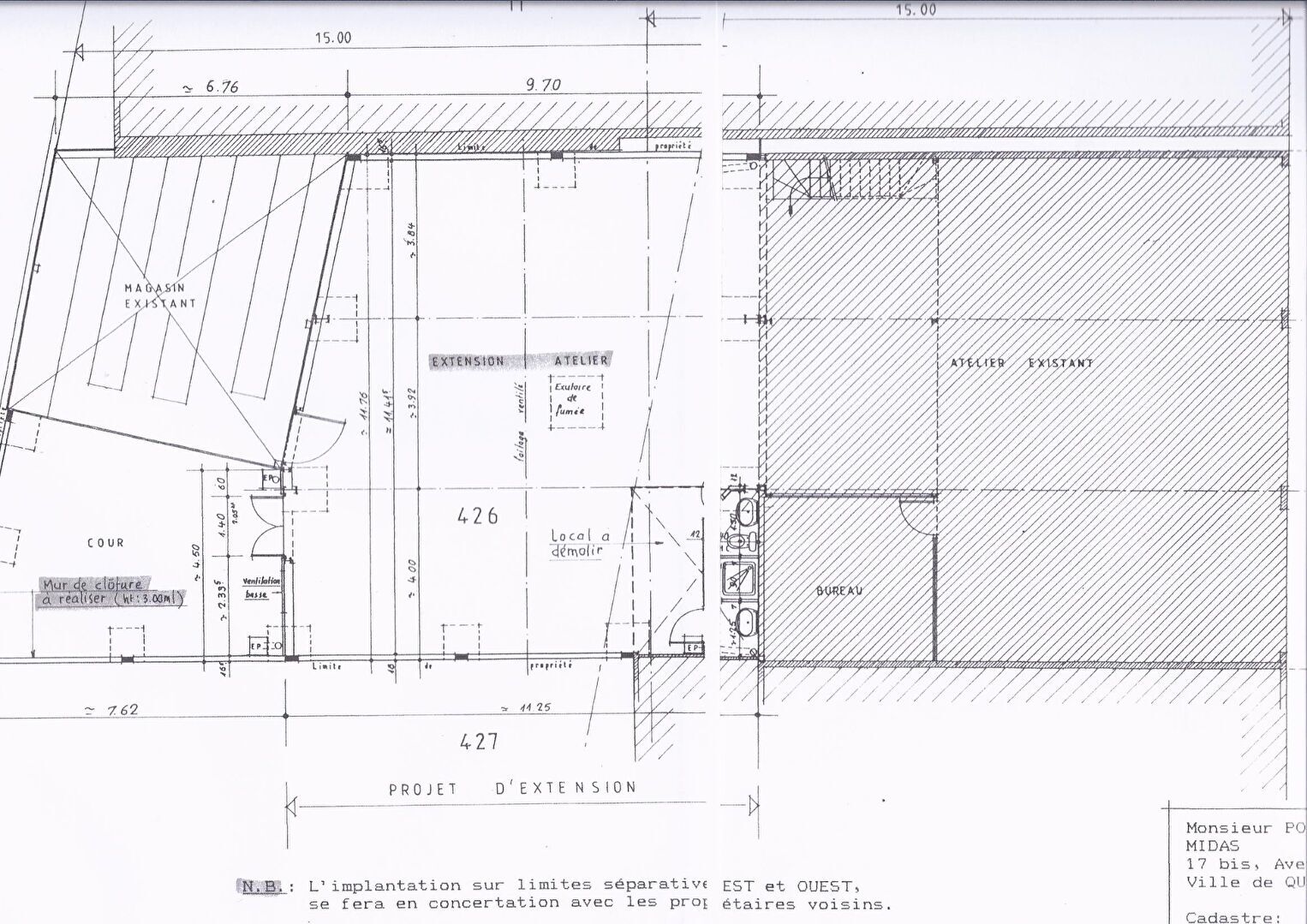 Photo A VENDRE  local d'activité de 398m²  avec locataire en place 29000 Quimper image 2/2
