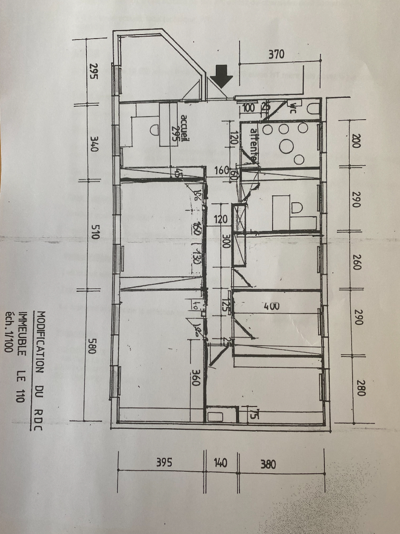Photo À louer un plateau de bureau de 150 m²  en RDC Créach Gwen 29 000 Quimper image 2/6