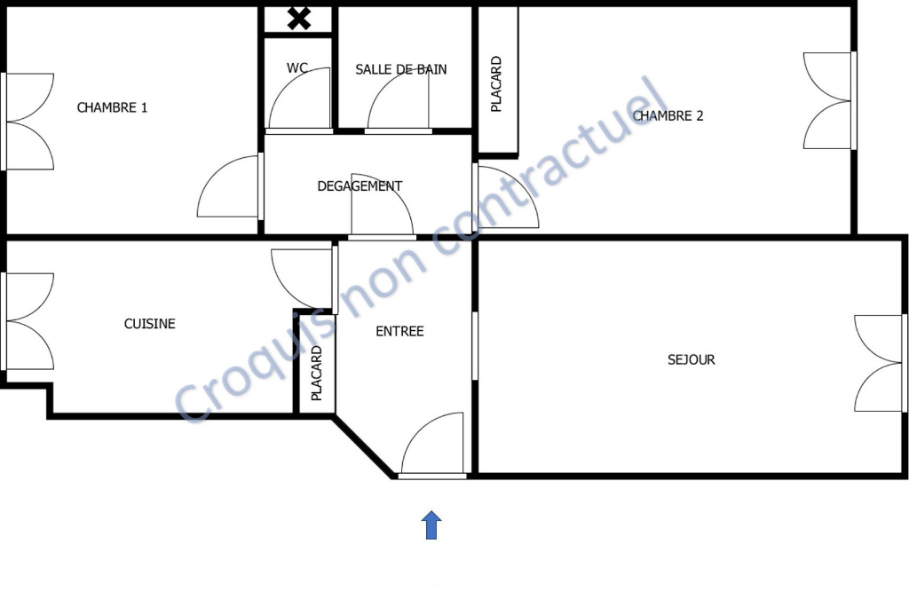 Vente Appartement de 3 pièces 70 m² - LA GARENNE COLOMBES 92250 | BRACKE IMMOBILIER COURBEVOIE - AR photo2