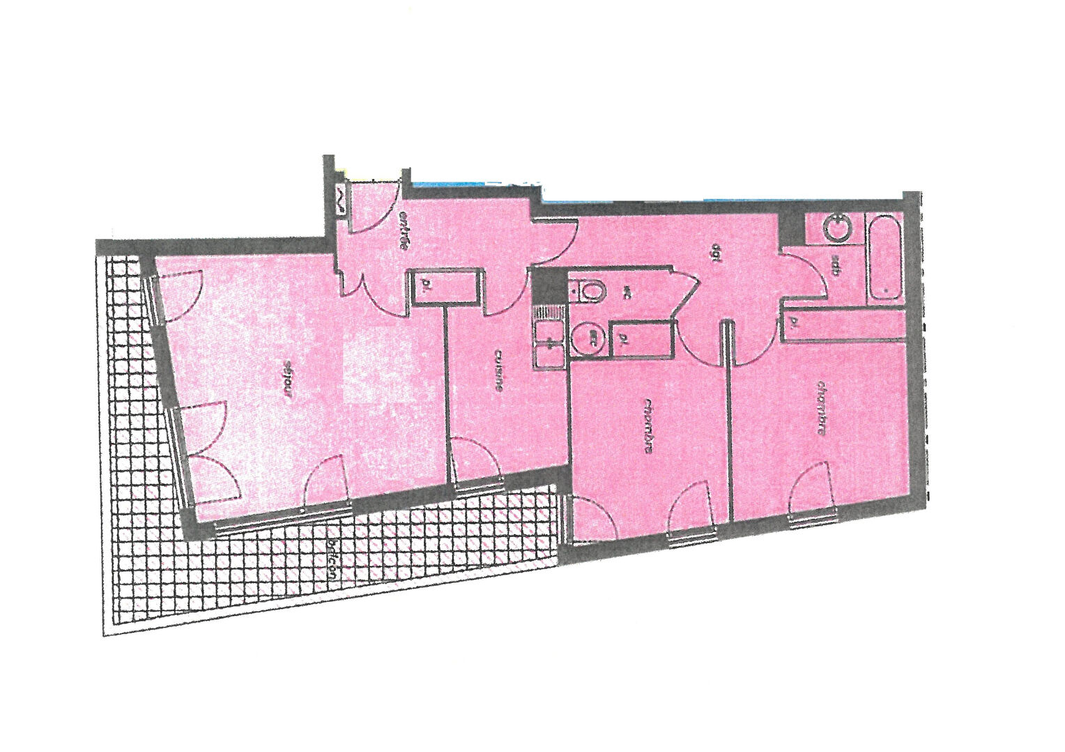 Photo COURBEVOIE FBG DE L'ARCHE - 3 PIECES 66M²  avec grand balcon 15M² image 4/6