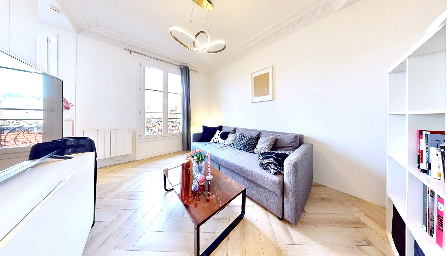 La Garenne Colombes centre - 2 pièces meublé 32,50 m2 avec balcon