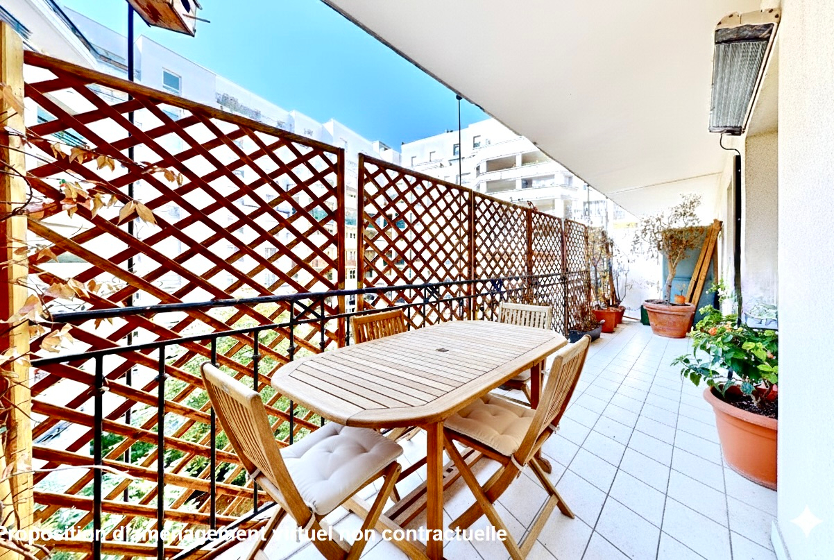 Appartement Courbevoie 2 pièce(s) avec terrasse