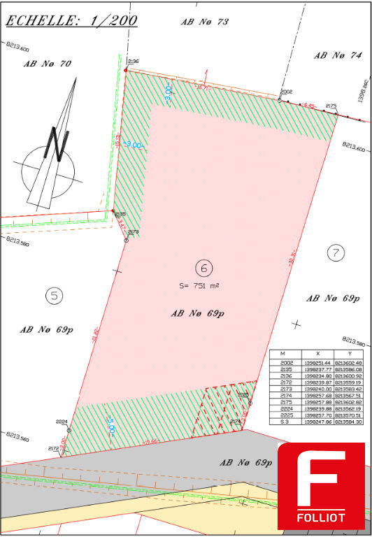 Photo A VENDRE Terrain Viabilisé Saint Samson LOT 6 - 751m² image 2/6