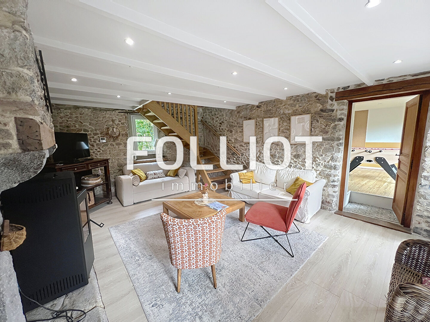 Photo ACHAT VENTE TOURVILLE SUR SIENNE 50200 A VENDRE BELLE PROPRIETE image 5/6
