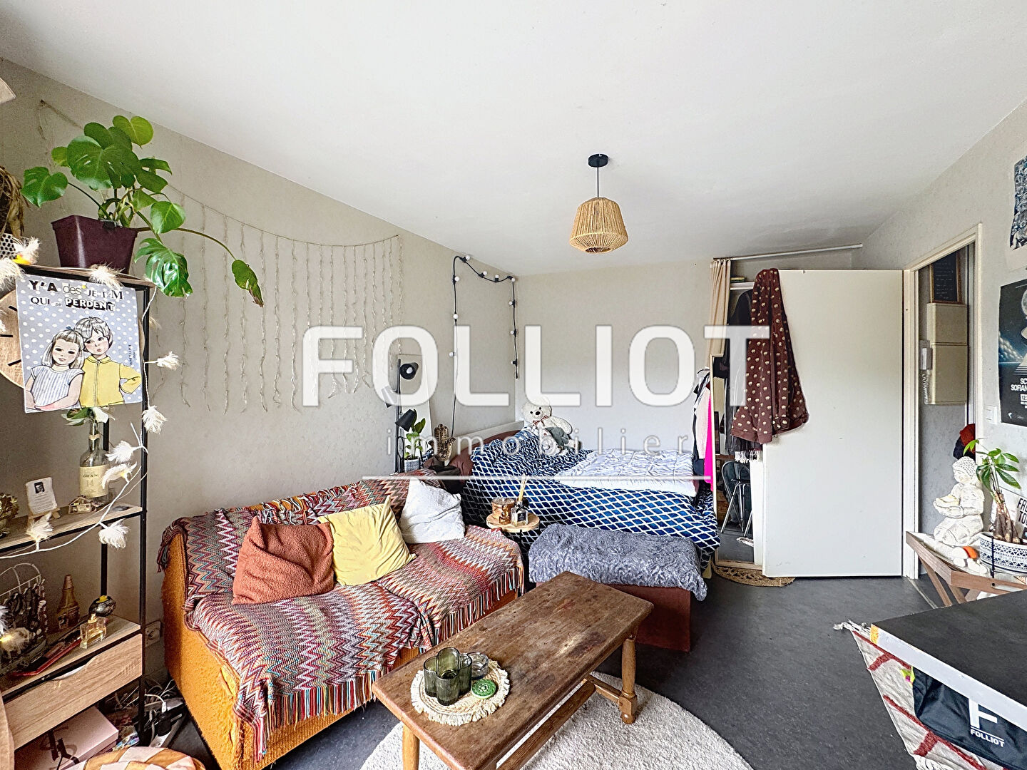 A LOUER Appartement Granville 1 pièce(s) 26.30 m2