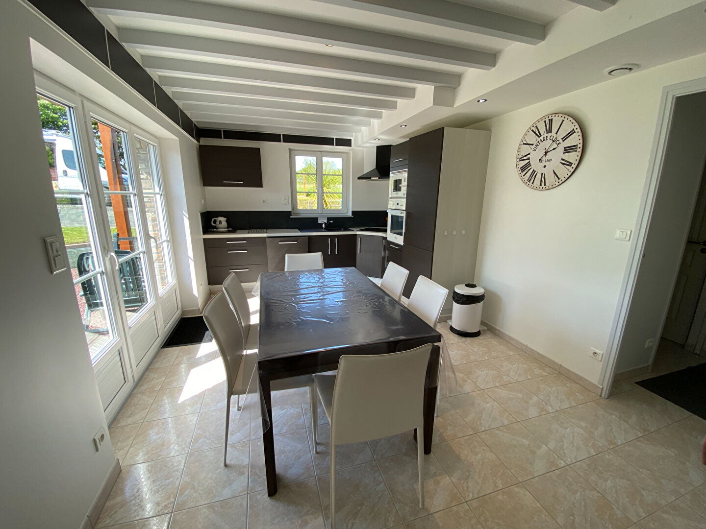 Photo A VENDRE Maison en pierre -Ancien gîte sur terrain de 2 500 m² -Saint-Georges-d'Elle (50680) image 5/6