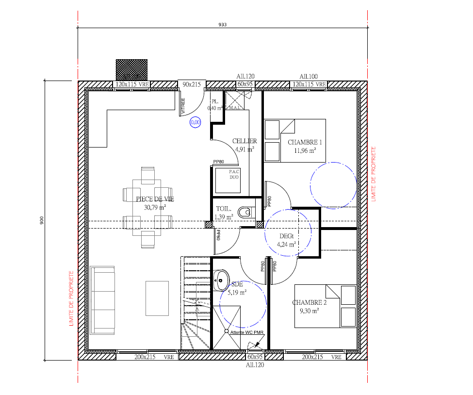 Photo Maison Lot 4 Maison Saint-Lo nouveau concept image 3/6