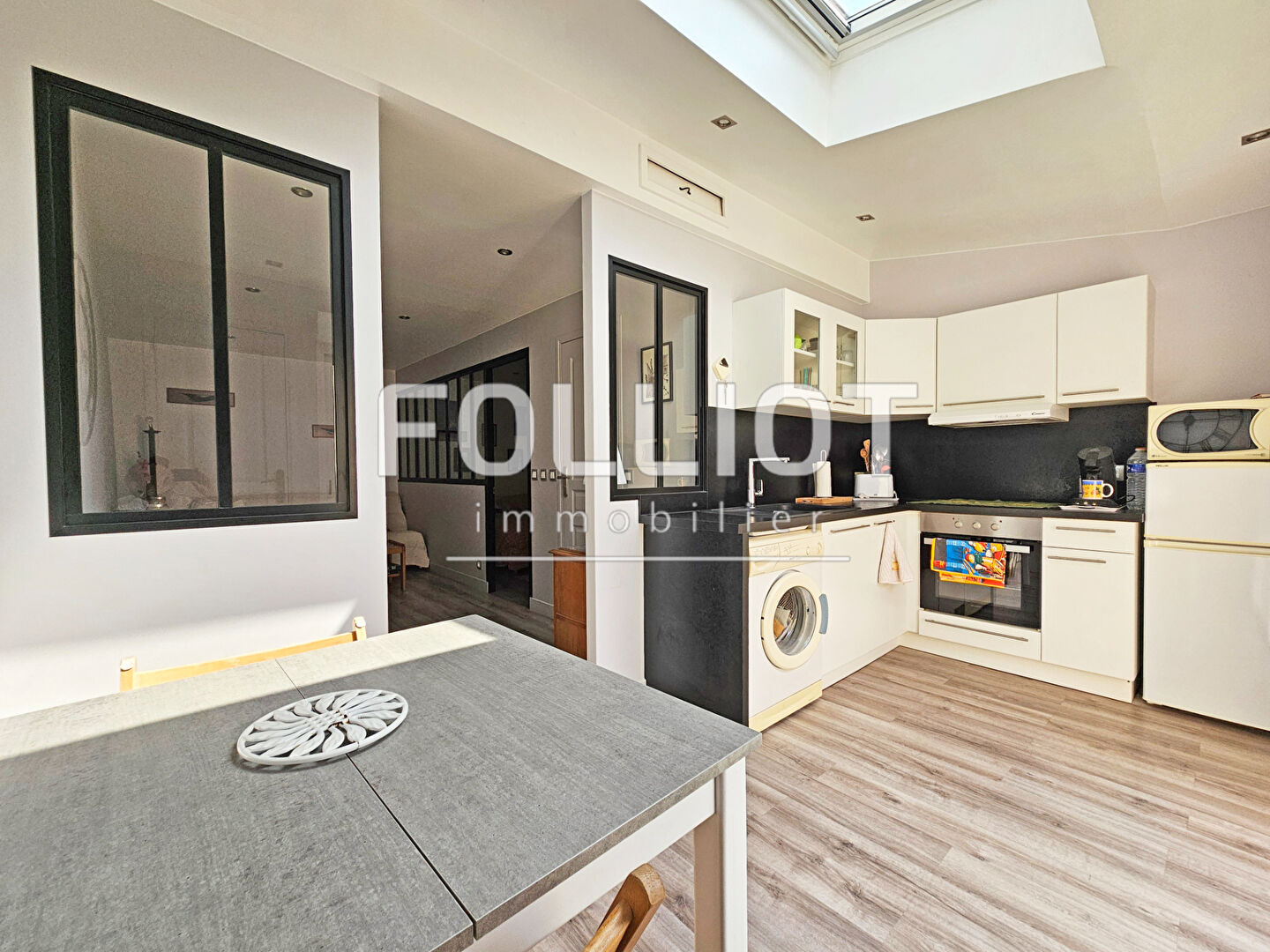 Photo à 200m de la plage, appartement deux pièces avec terrasse. Saint Aubin sur Mer, image 4/6
