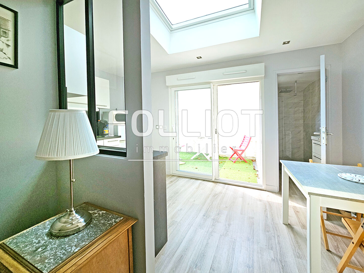 Photo à 200m de la plage, appartement deux pièces avec terrasse. Saint Aubin sur Mer, image 5/6