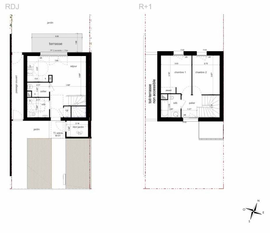Photo ACHAT/VENTE Maison Agon-Coutainville 3 pièces 60,6 m2 image 4/4