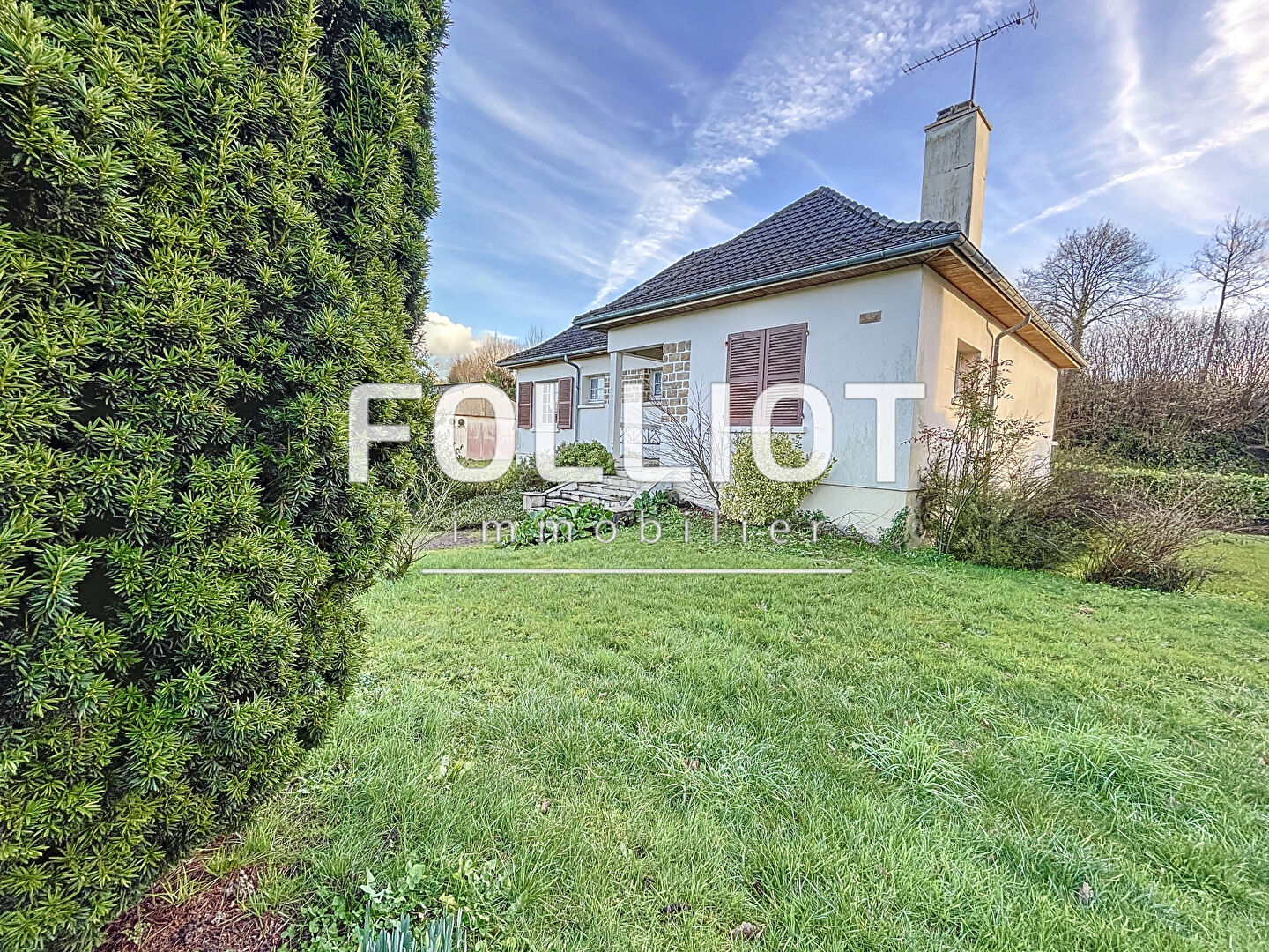 A VENDRE pavillon dans le bourg d'HAMBYE