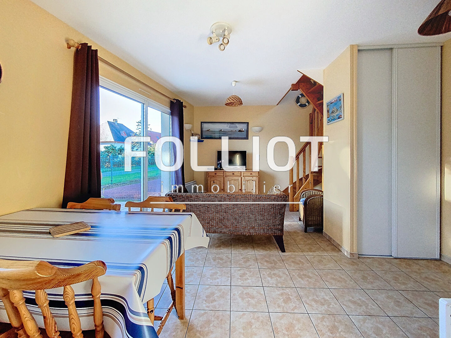 Photo Maison à vendre à Barneville PLAGE MAISON 2 P AVEC EXTÉRIEUR- Référence 1204 image 2/6