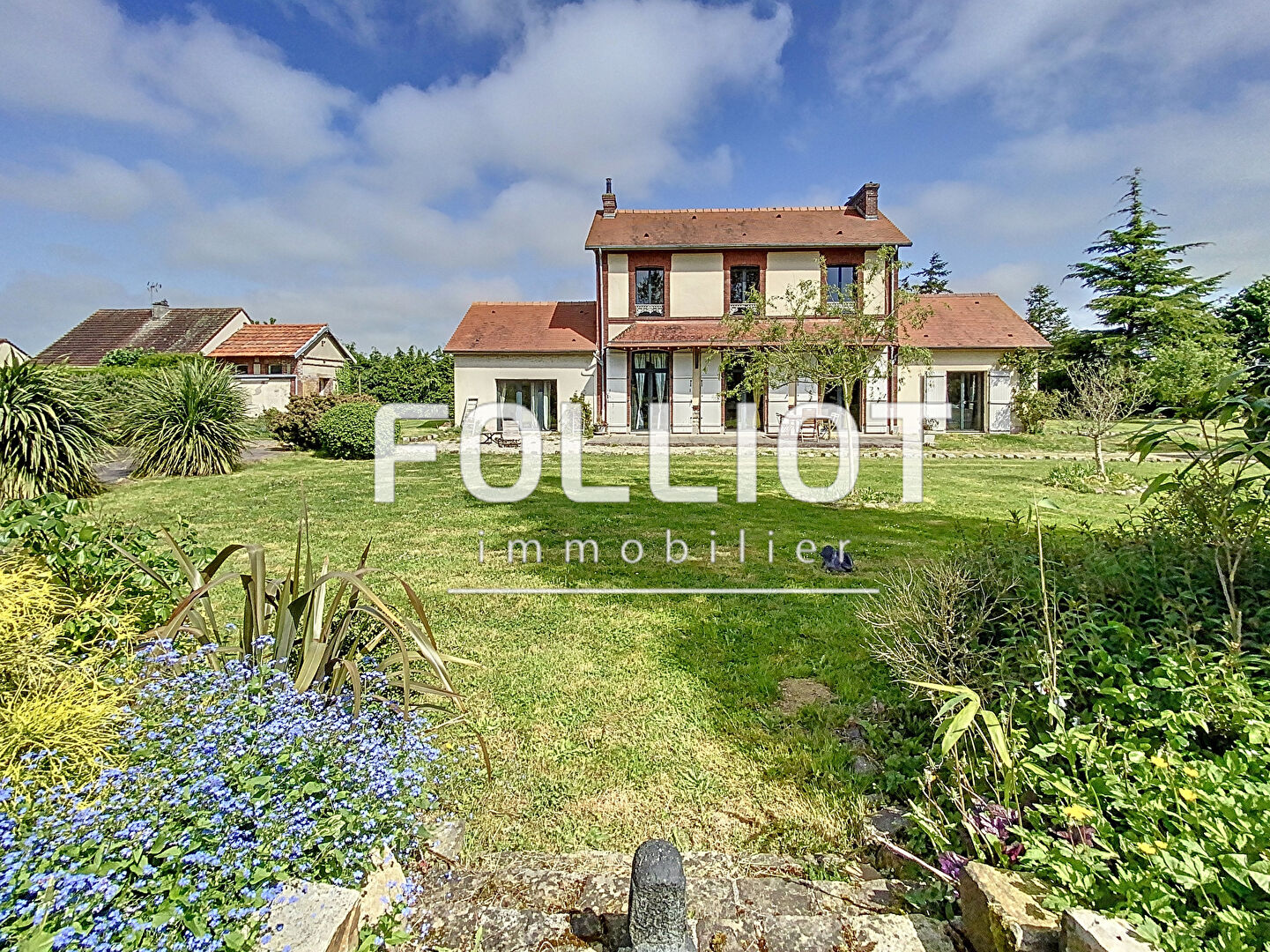 Propriété de caractère proche CAEN et VILLERS BOCAGE - 4 chambres - 4000 m²  terrain