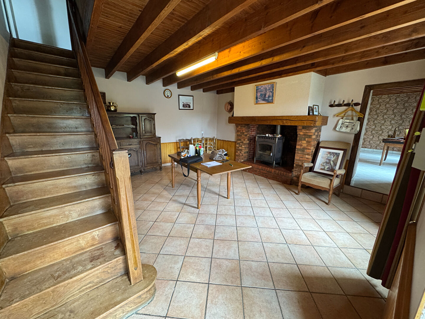 Maison à vendre - Saint-Martin-d'Aubigny (25 min de Saint-Lô) : 118 m² Terrain 1200 m²