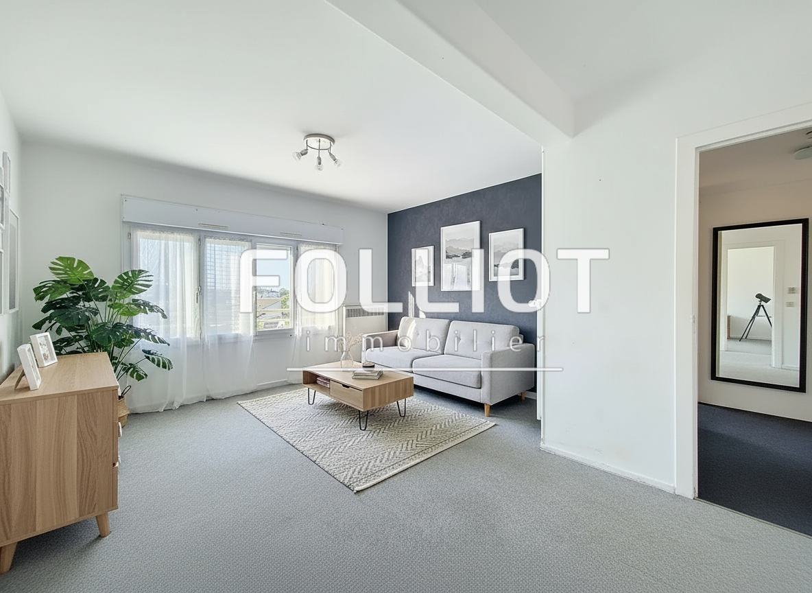 A VENDRE Appartement 4 pièce(s) 68.55 m2 à Caen  Rive Droite