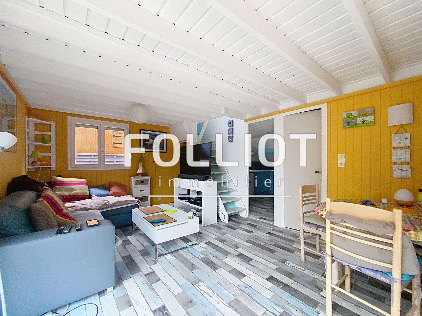 Photo A vendre Chalet en bois 3 pièces dans résidence avec Piscine sur Cabourg image 2/6