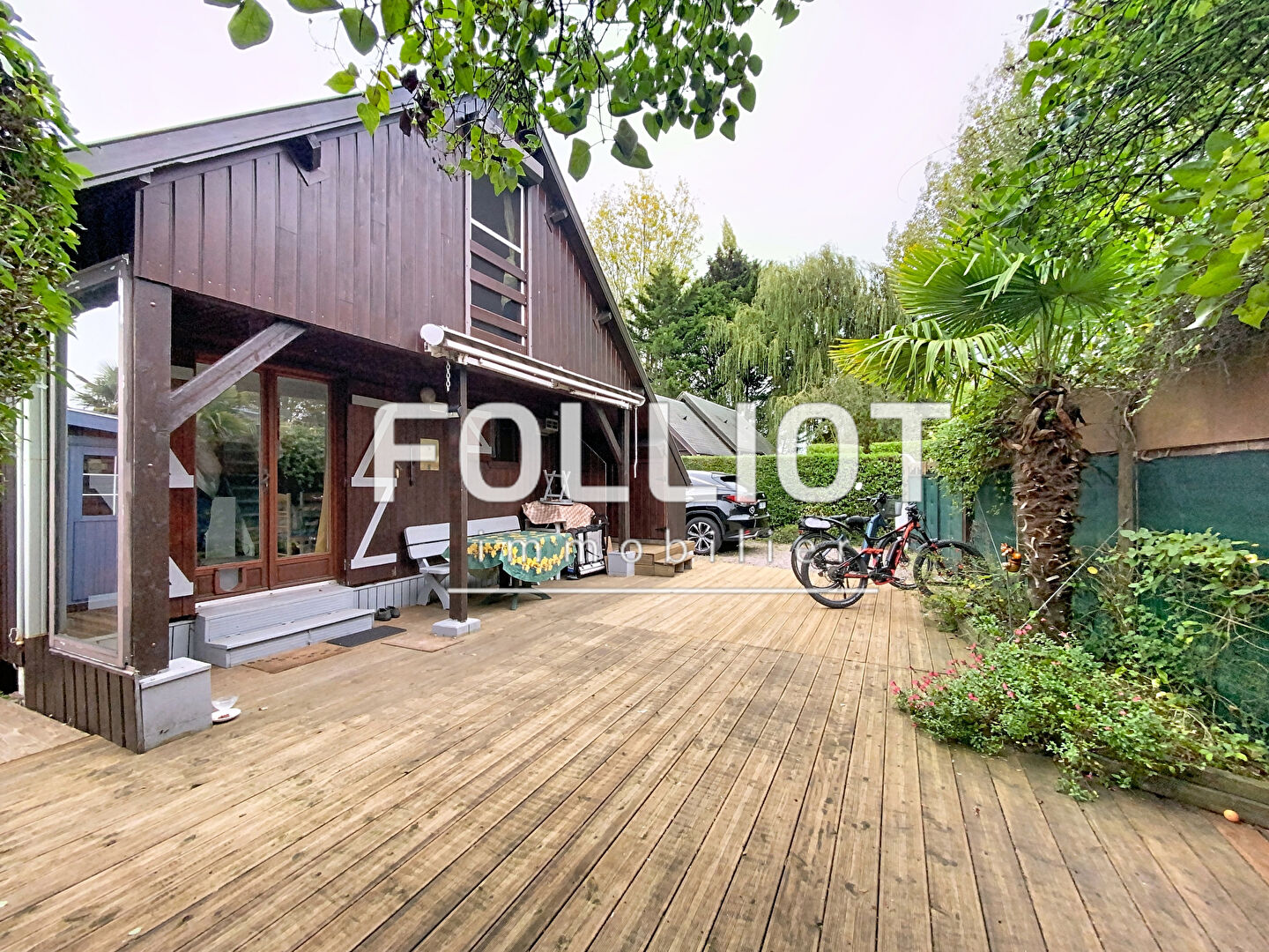 Photo A vendre Chalet en bois 3 pièces dans résidence avec Piscine sur Cabourg image 4/6