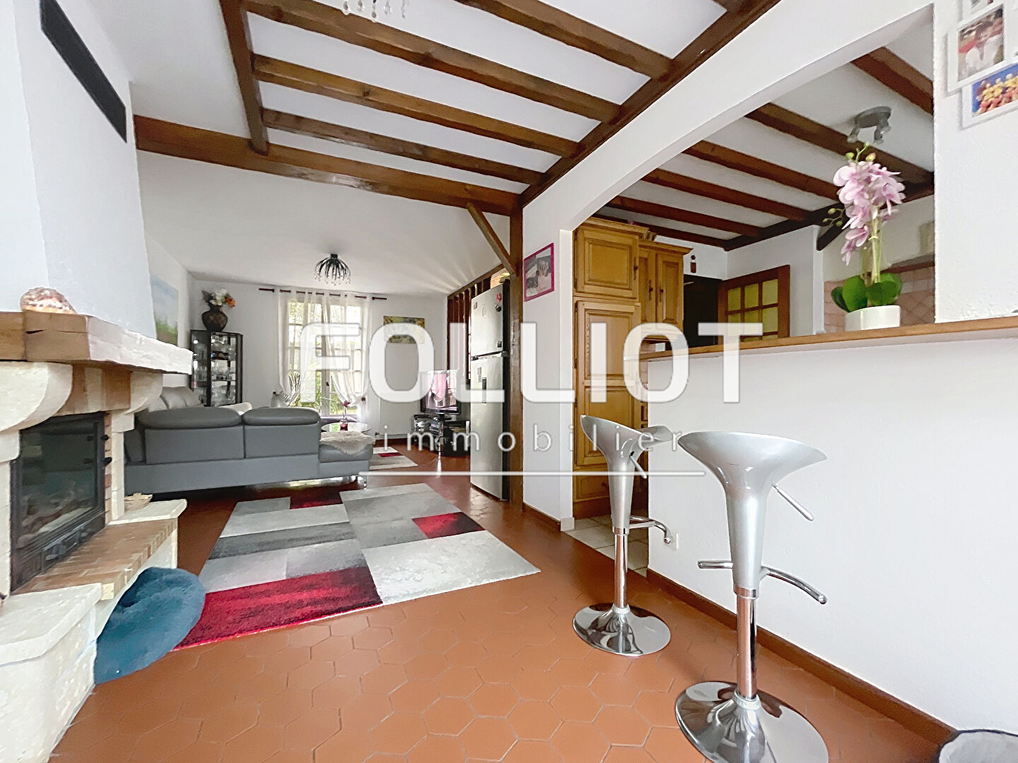 Photo Maison Villons Les Buissons 7 pièces 160 m2 image 3/6